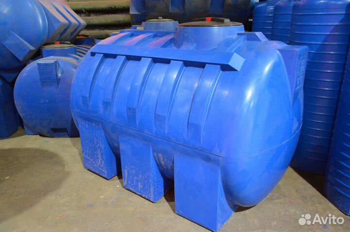 Резервуар под воду горизонтальная PT GL 2000