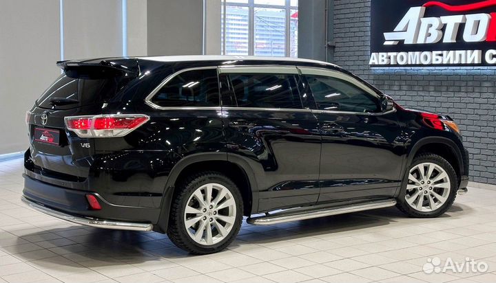 Toyota Highlander 3.5 AT, 2014, 189 000 км