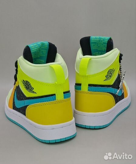 Детские Nike jordan 1 MID размеры 31-36