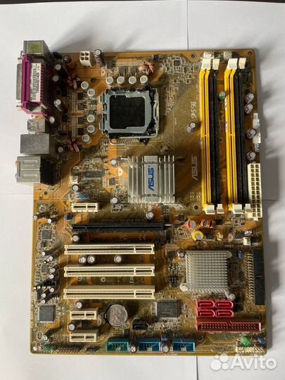 Нерабочие комплектующие мать,жд,бп