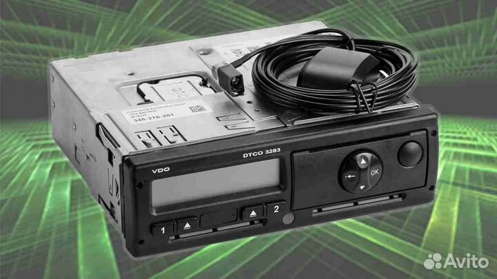 Тахограф вдо 3283 с скзи (под гарантию)
