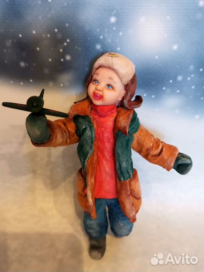 Ватная игрушка 