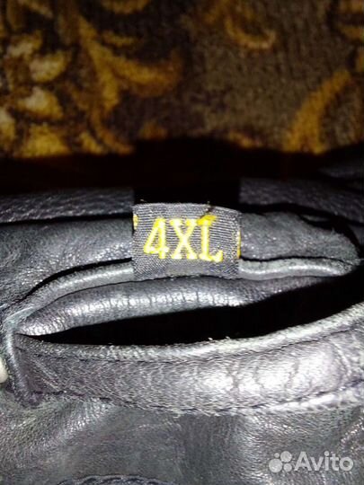 Кожаная куртка мужская