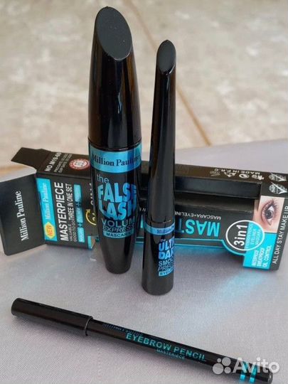 Новый набор Тушь для ресниц, подводка и карандаш