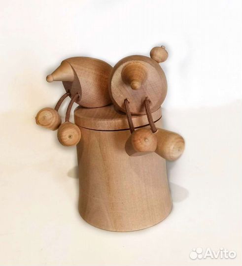 Шкатулка заготовка для декора Ёжики