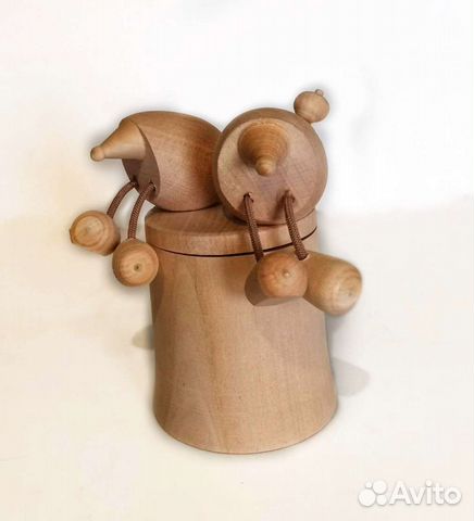 Шкатулка заготовка для декора Ёжики