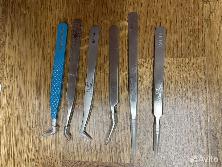 Пинцет для наращивания ресниц