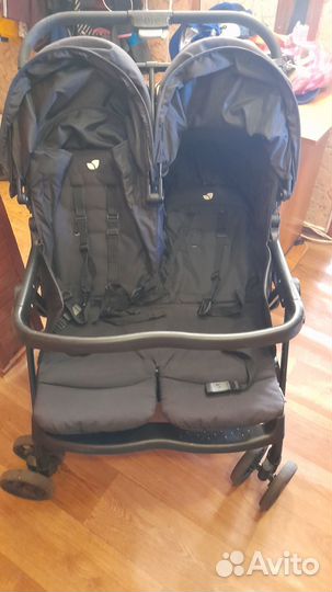 Коляска для двойни joie