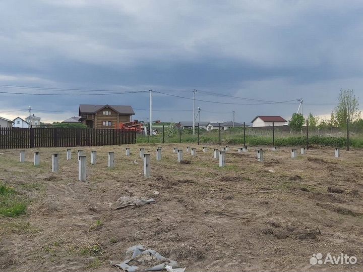 Жб сваи. Фундамент на жб сваях под ключ