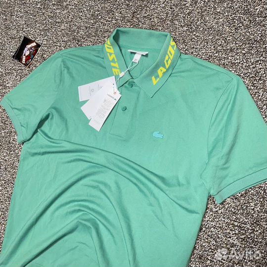 Новое поло Lacoste с заводским браком