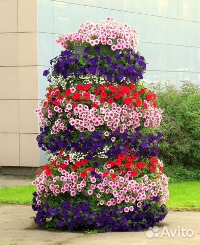 Стойка металлическая для цветов