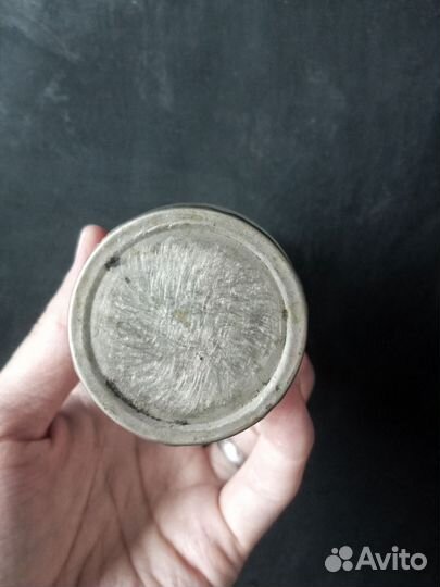 Рюмка СССР с мельхиоровым дном