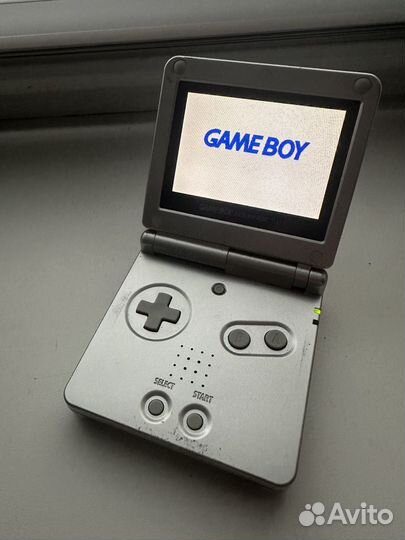 Gameboy advance sp с картриджами