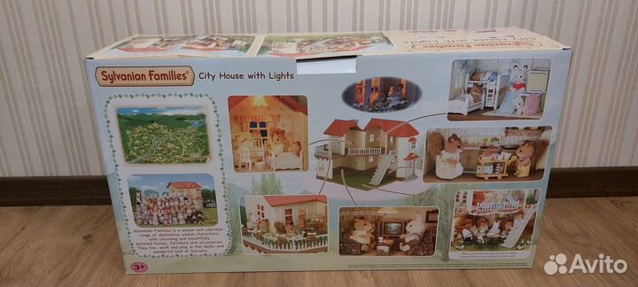 Sylvanian families, большой дом со светом