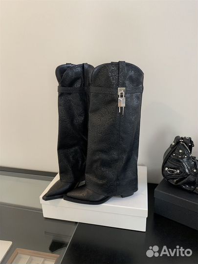 Сапоги женские трубы под заказ