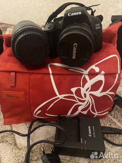 Зеркальный фотоаппарат canon 600d