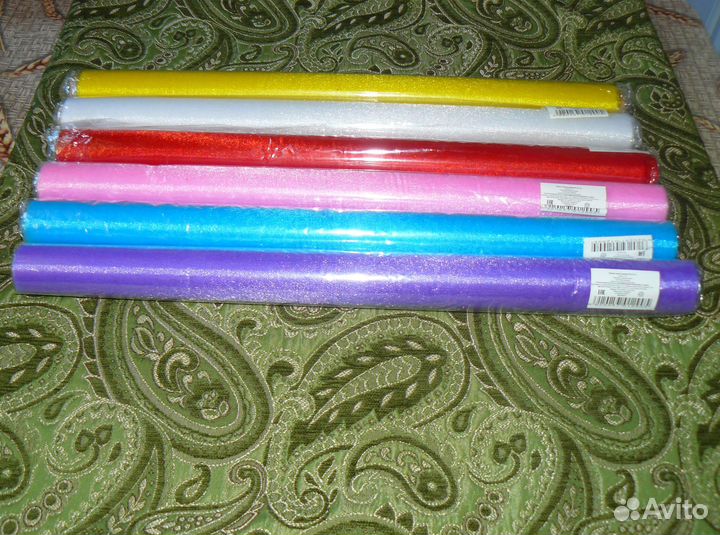 Органза флористическая