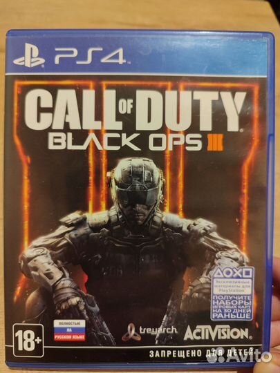 Игры ps4 Call of duty black ops, ghosts