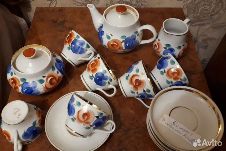 Добавила Предметы винтаж сервизов