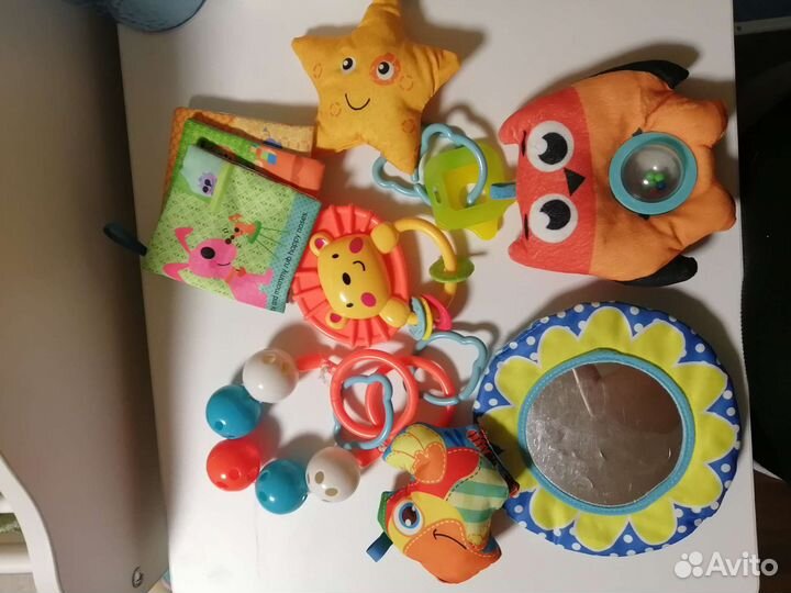 Развивающий коврик 4в1