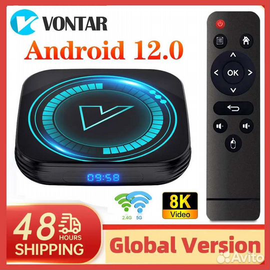 Android TV приставка Vontar H618+тв+фильмы