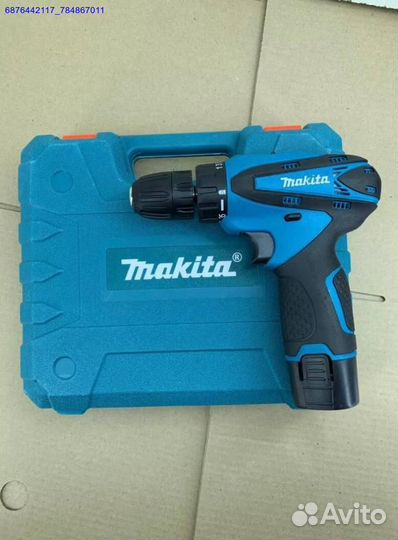 Шуруповерт makita 18v с набором (Арт.87693)