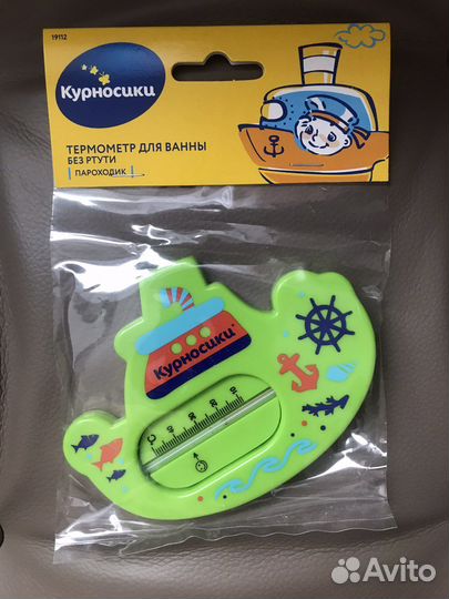 Термометр для воды Курносики