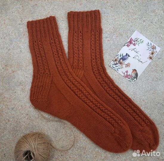 Носки вязаные ручной работы