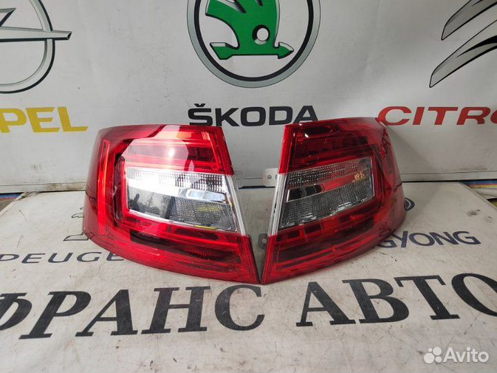 Комплект фонарей LED Skoda Octavia A7 17-20