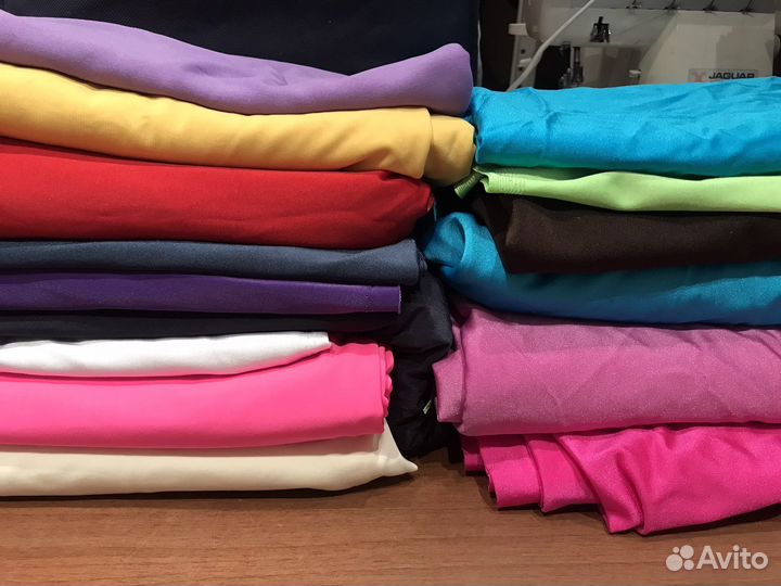 Ткани отрезы бифлекс, масло