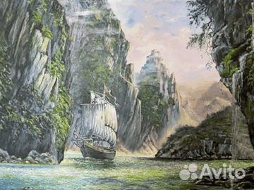 Картина маслом на холсте