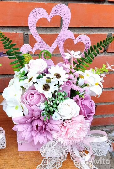 Мыльные букеты