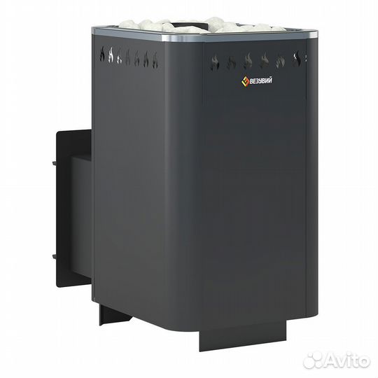 Печь для бани везувий Русичъ Антрацит 22 (210) 