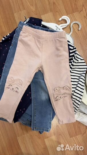 Детские вещи на девочку пакетом 86 92