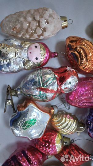 Новогодние игрушки СССР советские