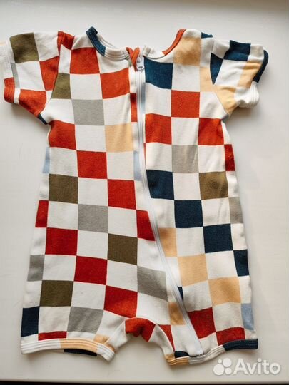 Песочники комбинезон hm, mjolk, nutmeg 74р