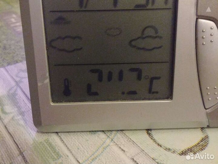 Метеостанция - часы, будильник