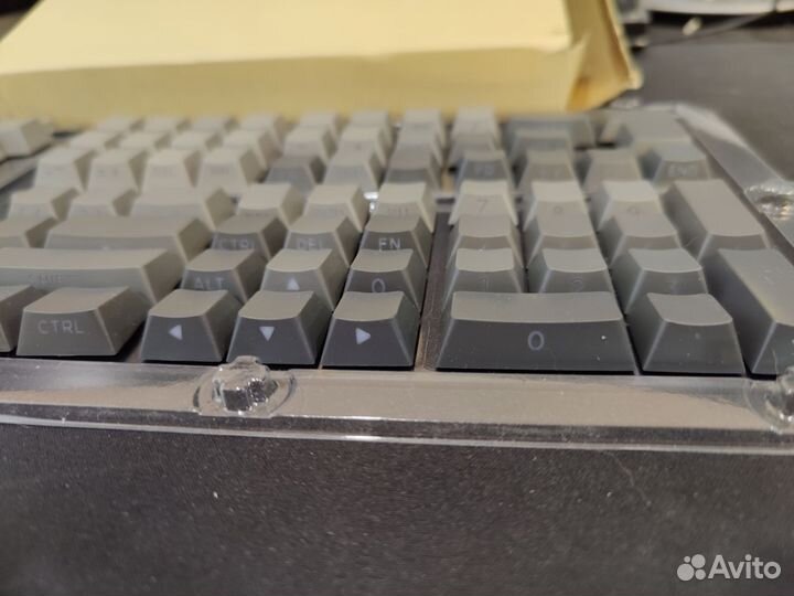 Кейкапы XVX Black Print Side Black Gradient