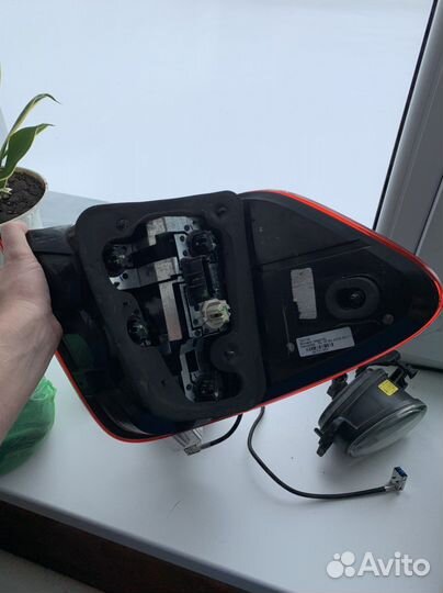 Задние фонари на mercedes ml 164