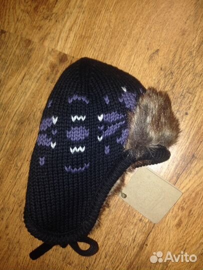 Новая шапка Timberland 46 6-9 мес