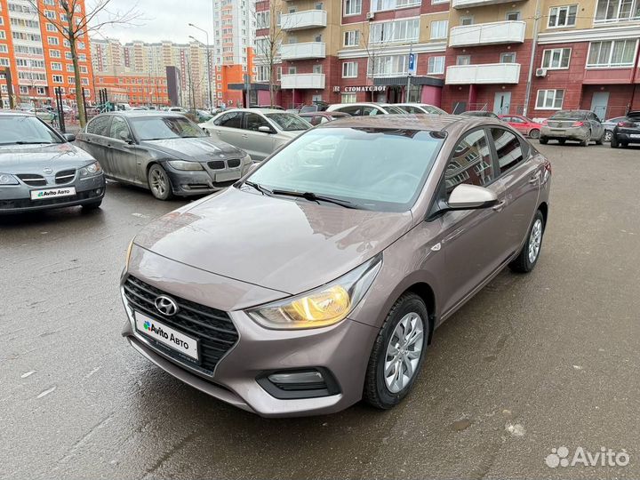Hyundai Solaris 1.6 AT, 2019, 102 204 км