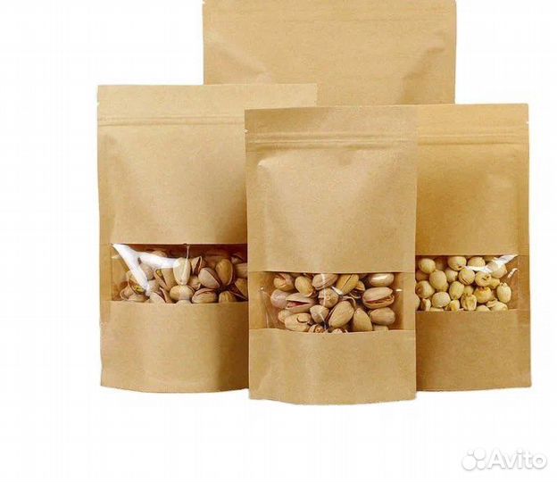 Пакеты бумажные крафт
