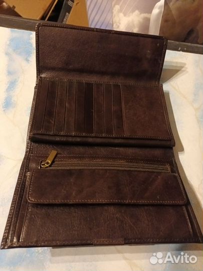 Кошелек натуральная кожа