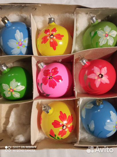 Ёлочные игрушки СССР