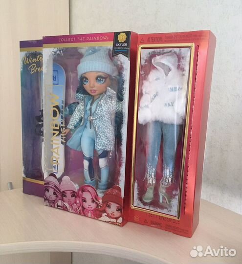 Rainbow high зимняя Скайлер