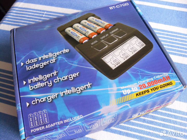 Зарядные устройства для 18650, ааа, аа