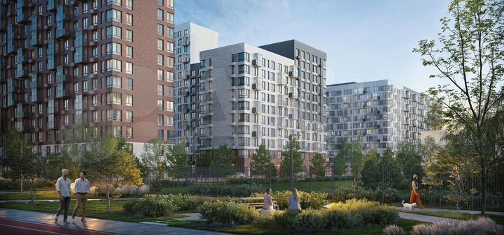 3-к. квартира, 53,7 м², 4/17 эт.