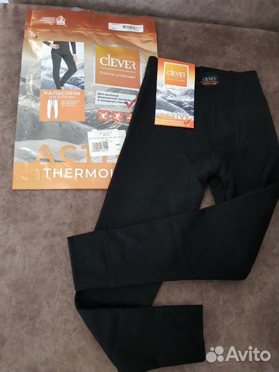 Новое термобелье кальсоны для мал. р.98-104, 2-4 г