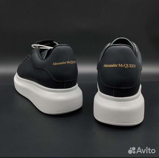 Кеды Alexander McQueen white black
