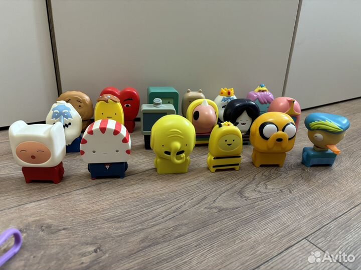 Игрушки Adventure Time McDonalds коллекционные